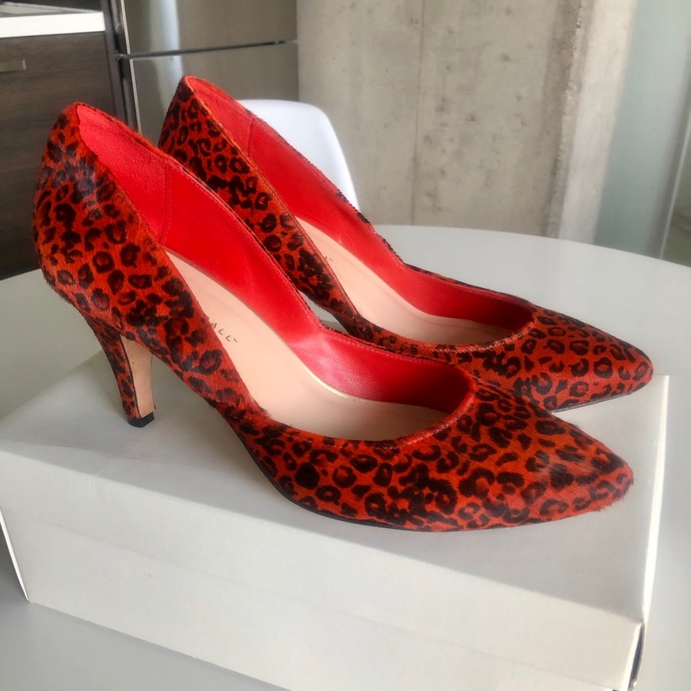 Loeffler Randall Red Leopard Tamsin Pumps